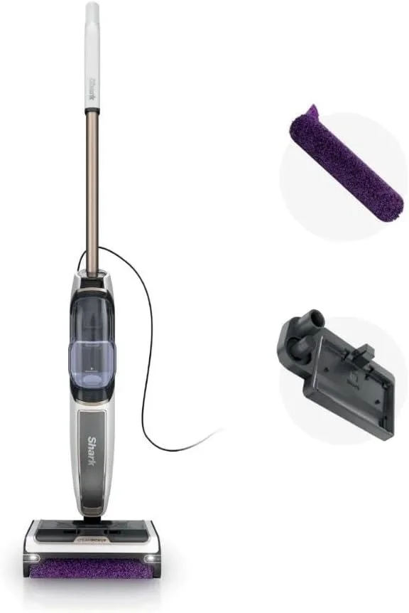 Shark SD200ME 3-in-1 Steam Mop – For Hard Floors, White