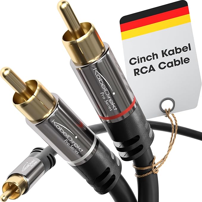 KabelDirekt RCA Y Cable