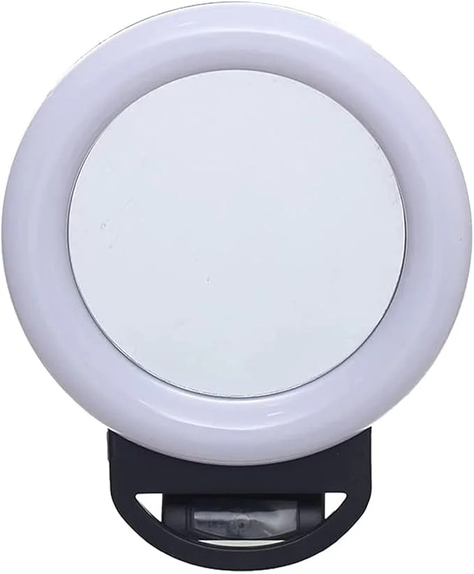 A4 Selfie Ring Light with 36 LED Lights and Built in Mirror