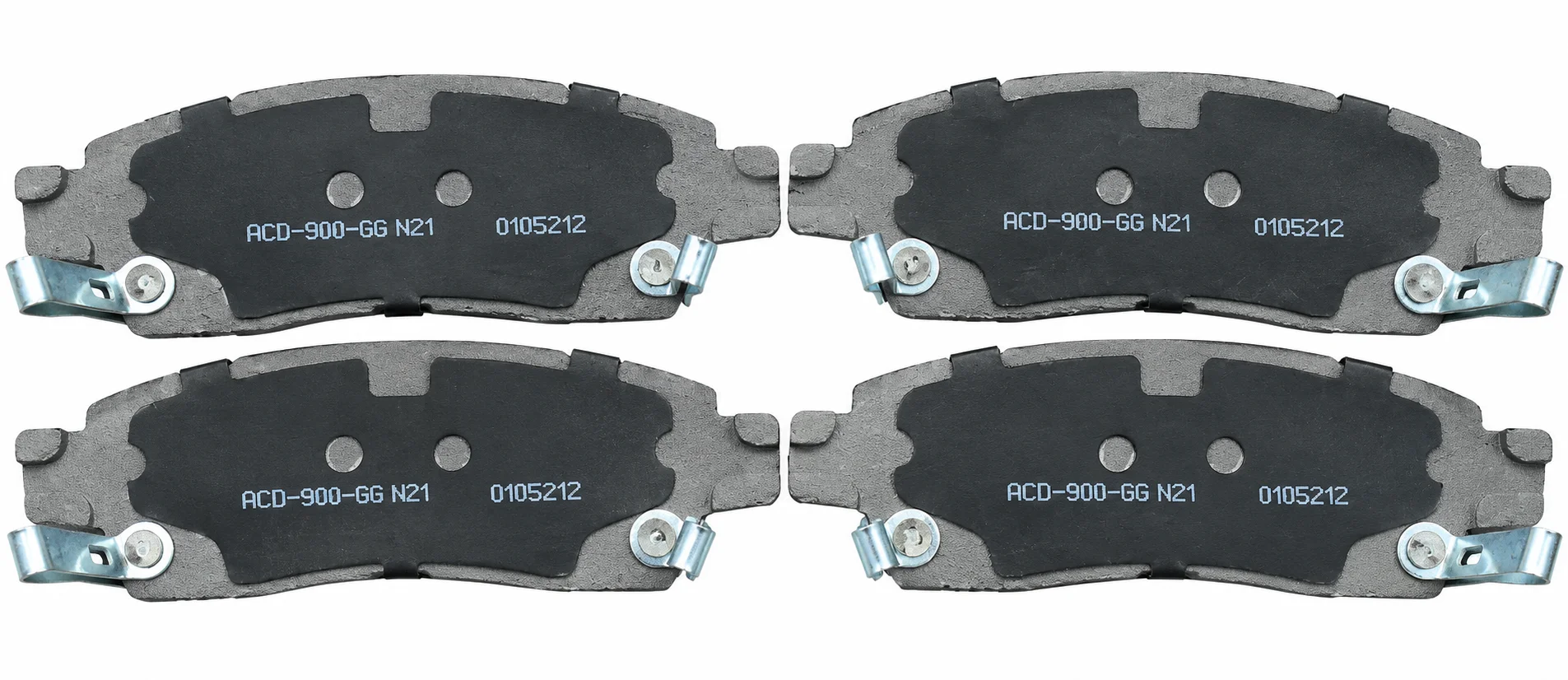ACDelco 14D883CH Advantage Ceramic Rear Disc Brake Pad Set with Hardware – Damaged Box & Scratched Items