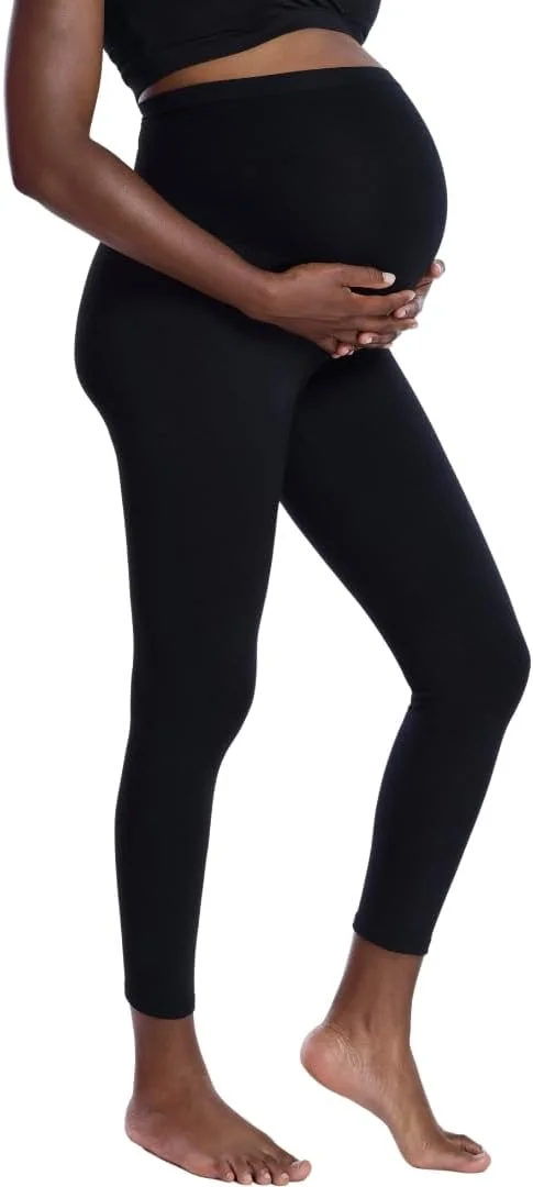Motherhood Maternity Stretch Leggings – Comfortable Pregnancy Leggings