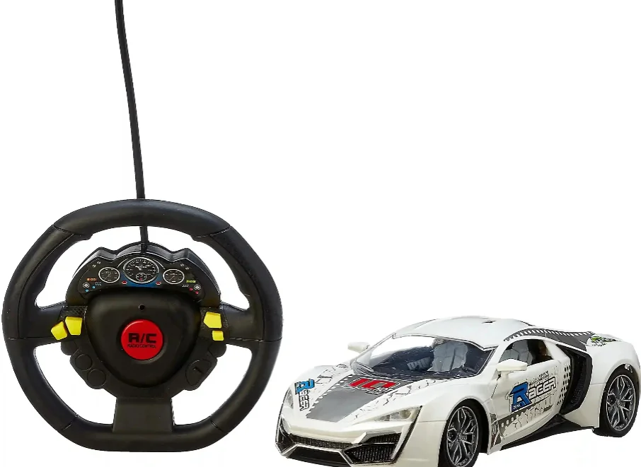 Longbo Remote Control Police Car Kids Toy Vehicle - Damaged Box