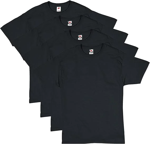 Hanes Men's Essentials Undershirts 4-Pack