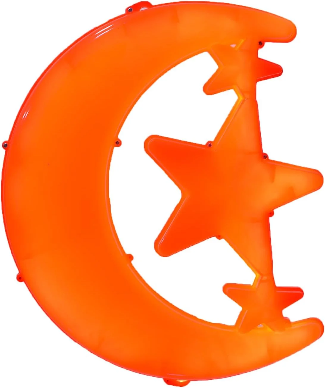 Generic LED Ramadan Crescent Design Decorative Plastic Light