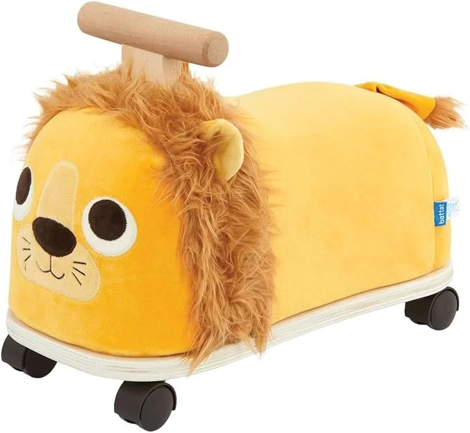 Battat Large Fabric Lion Ride-On Toy  (Without Box)