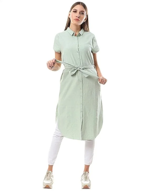 Ravin Women's Casual Shirt – Without Belt