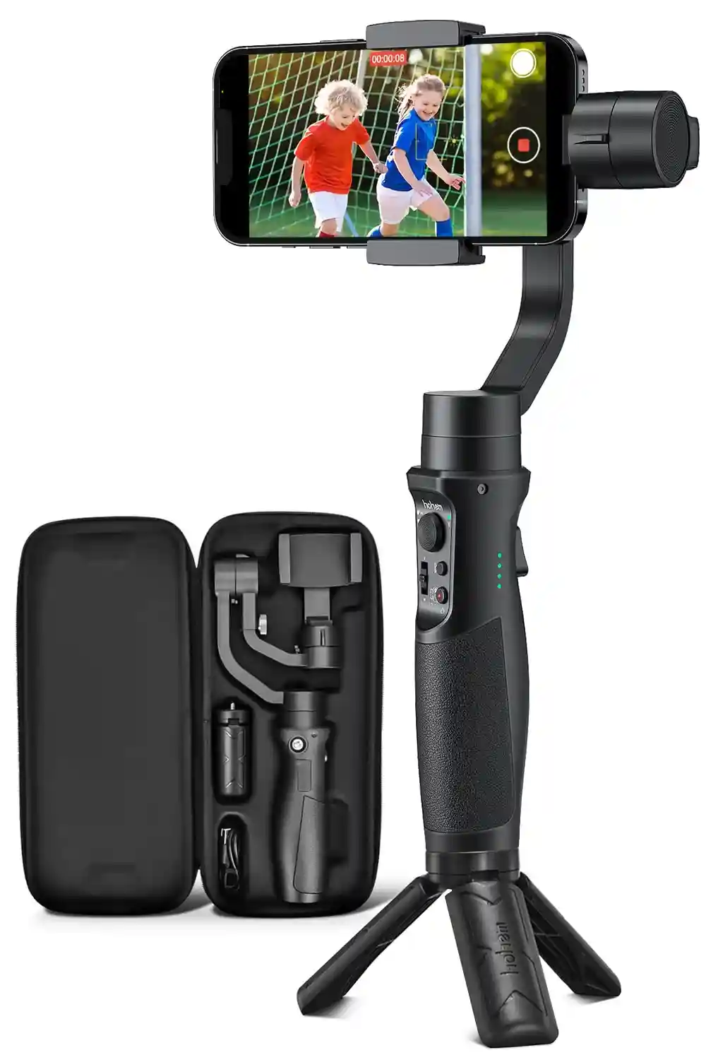 Hohem Mobile+ 3-Axis Gimbal Stabilizer iPhone Android