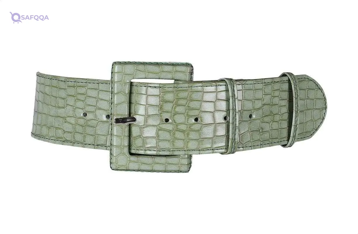 U By Misura Women Belt Stylish Elegant Green