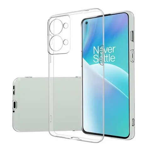 Coolife9 Transparent Soft TPU Case for OPPO Reno7 Z 5G with Camera Protection