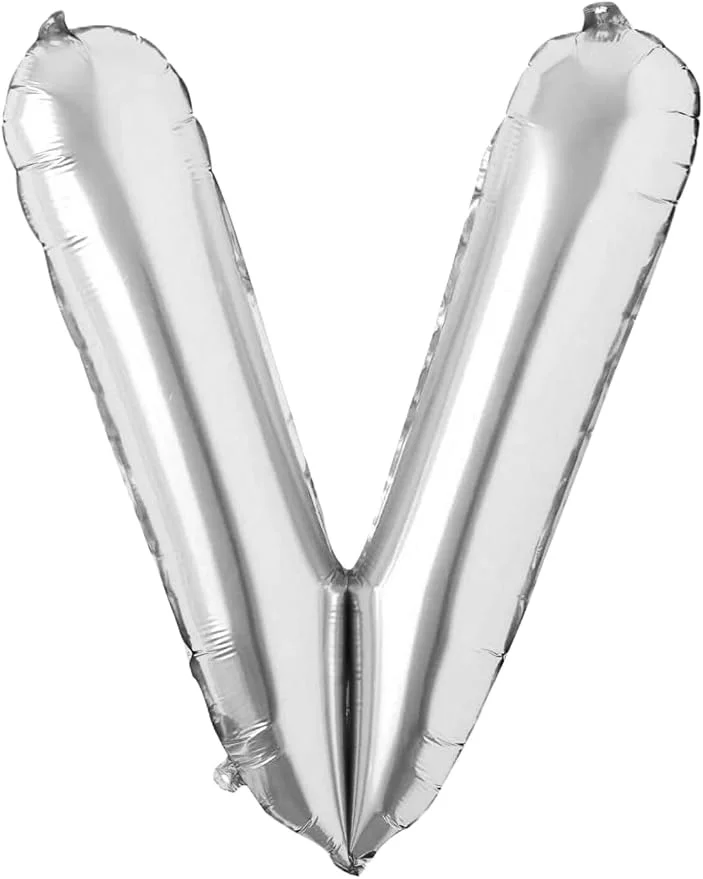 Mcolour Balloon Foil Letter V Balloon