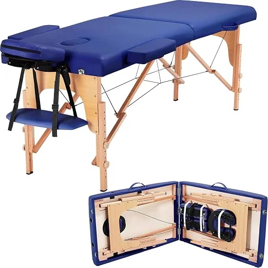 Phyzioline Adjustable Portable Massage & Facial Bed - damaged box