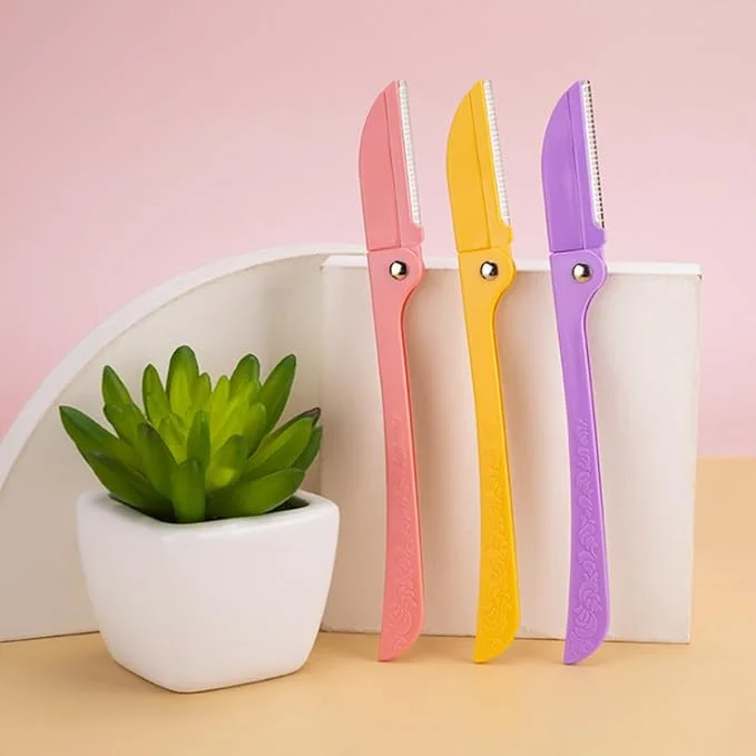 Women's Facial Razor Set – 3 Pieces