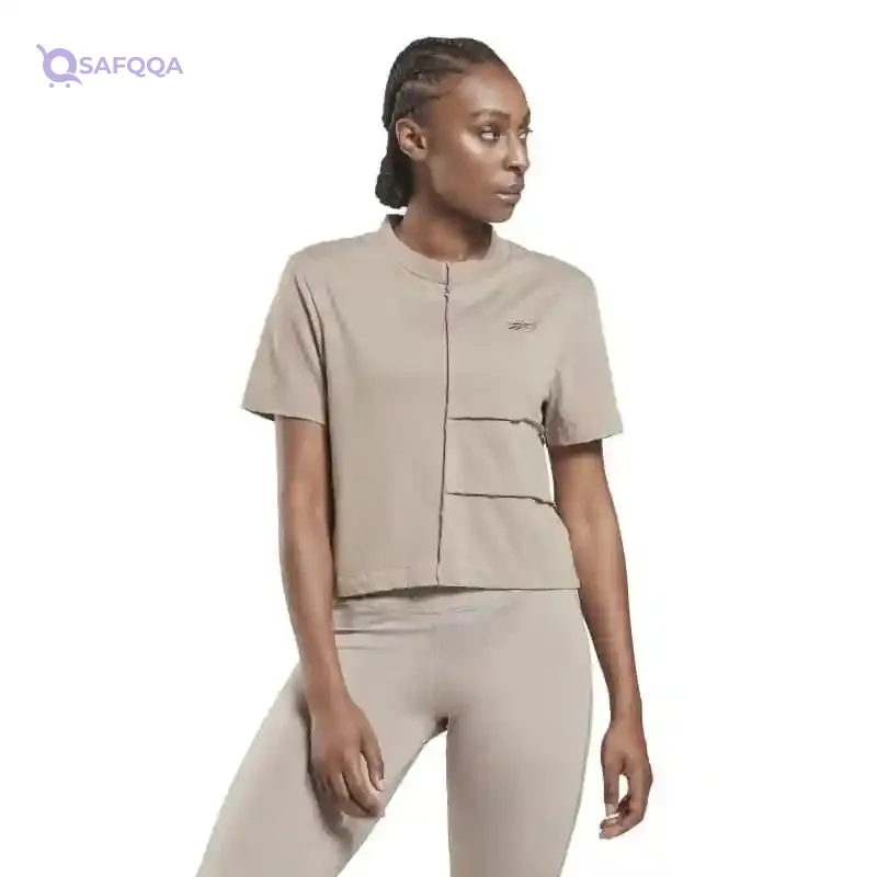 Reebok Women Training Short Sleeve Tee Multi Color Sports Shirt