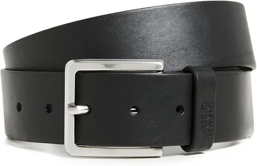 Hugo Boss Gionios Men’s Leather Belt – 4 cm Width (without box)