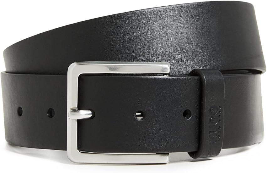 Hugo Boss Gionios Men’s Leather Belt – 4 cm Width