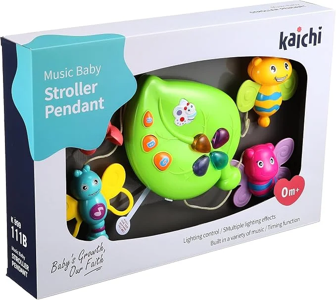 Music Baby Stroller Pendant – Cute Musical Hanging Toy for Babies