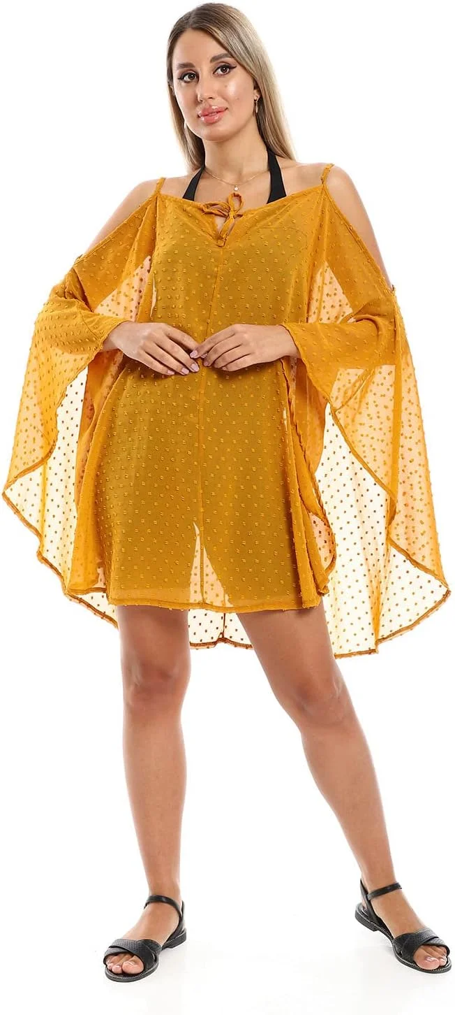 Jamila Sheer Swimsuit Cover Up for Women