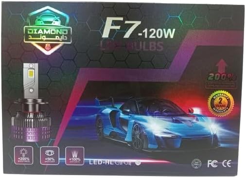 Diamond F7 120W  LED Headlight Bulb