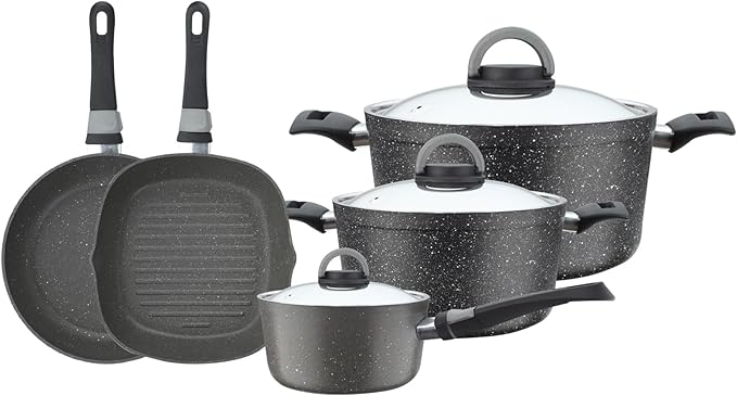 El Amal Elite  Non-Stick Cookware Set