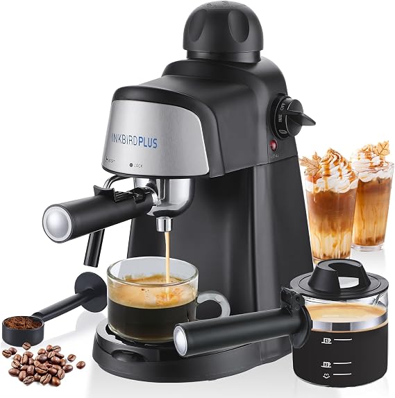 Compact Espresso Machine 800W – 15 Bar – Scratches – Damaged Box
