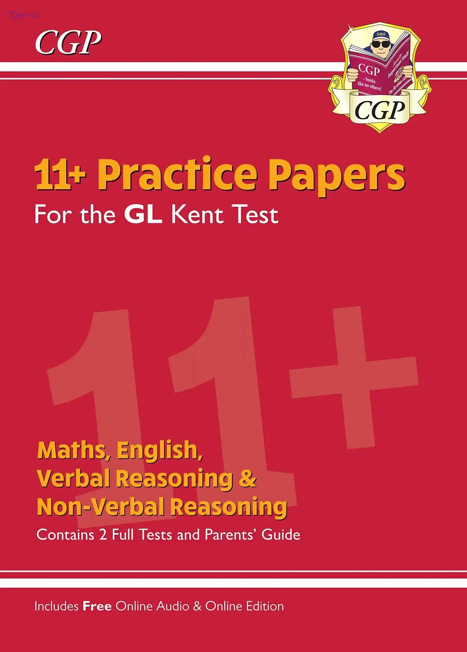 كتاب نماذج تدريب لاختبار كينت 11+CGP Books