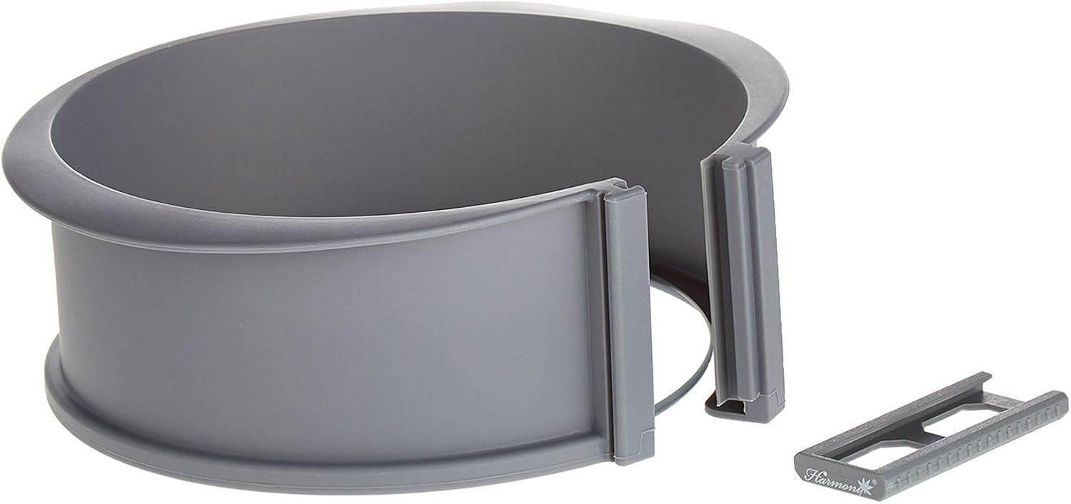 Harmony Silicone Cake Pan with Glass Base