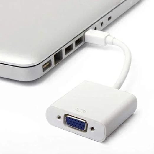 Mini DisplayPort to VGA Adapter Converter for MacBook Pro