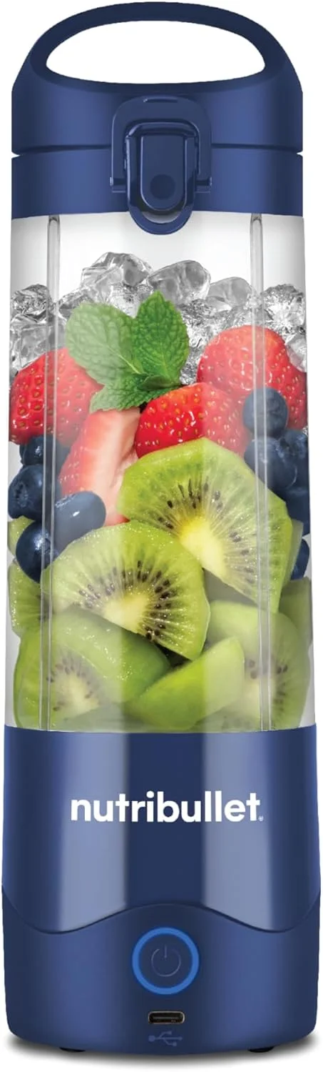 NutriBullet Portable Blender NB-PB475B 475ml Navy Blue-Have Scratches