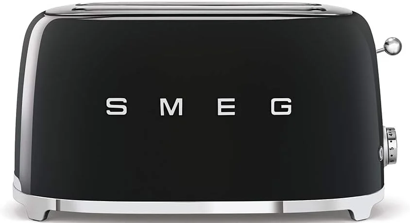 Smeg 4-Slice Toaster with Steel Body