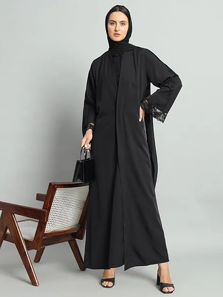 Styleville.in Women's Abaya with Hijab