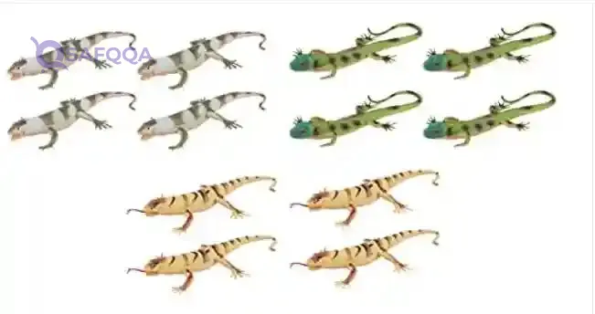 Generic Lizard Figures Toy Set – 12 Pieces