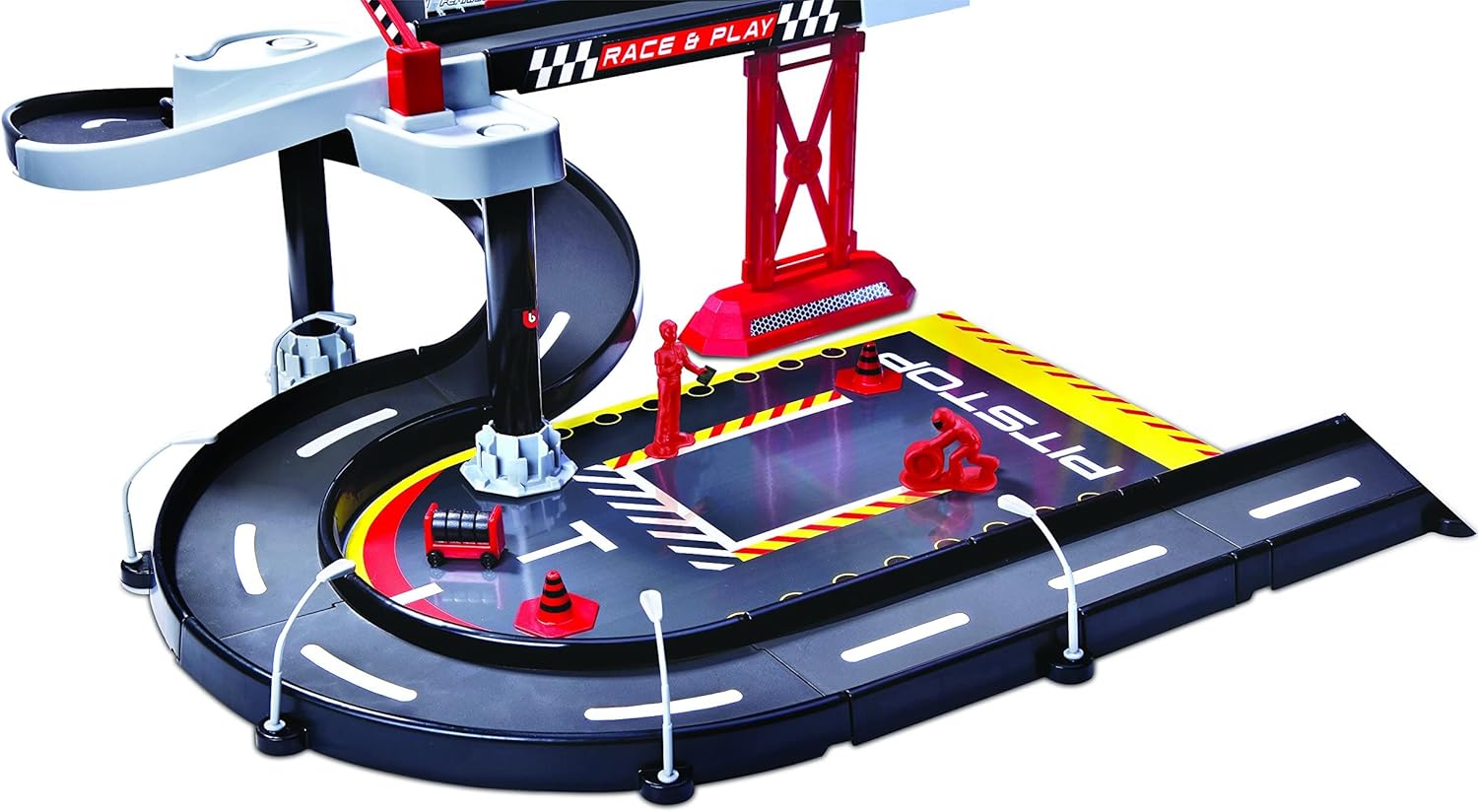 Bburago Ferrari Racing Garage Playset -damage box