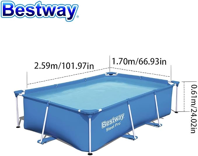 Bestway Round Frame Above Ground Swimming Pool