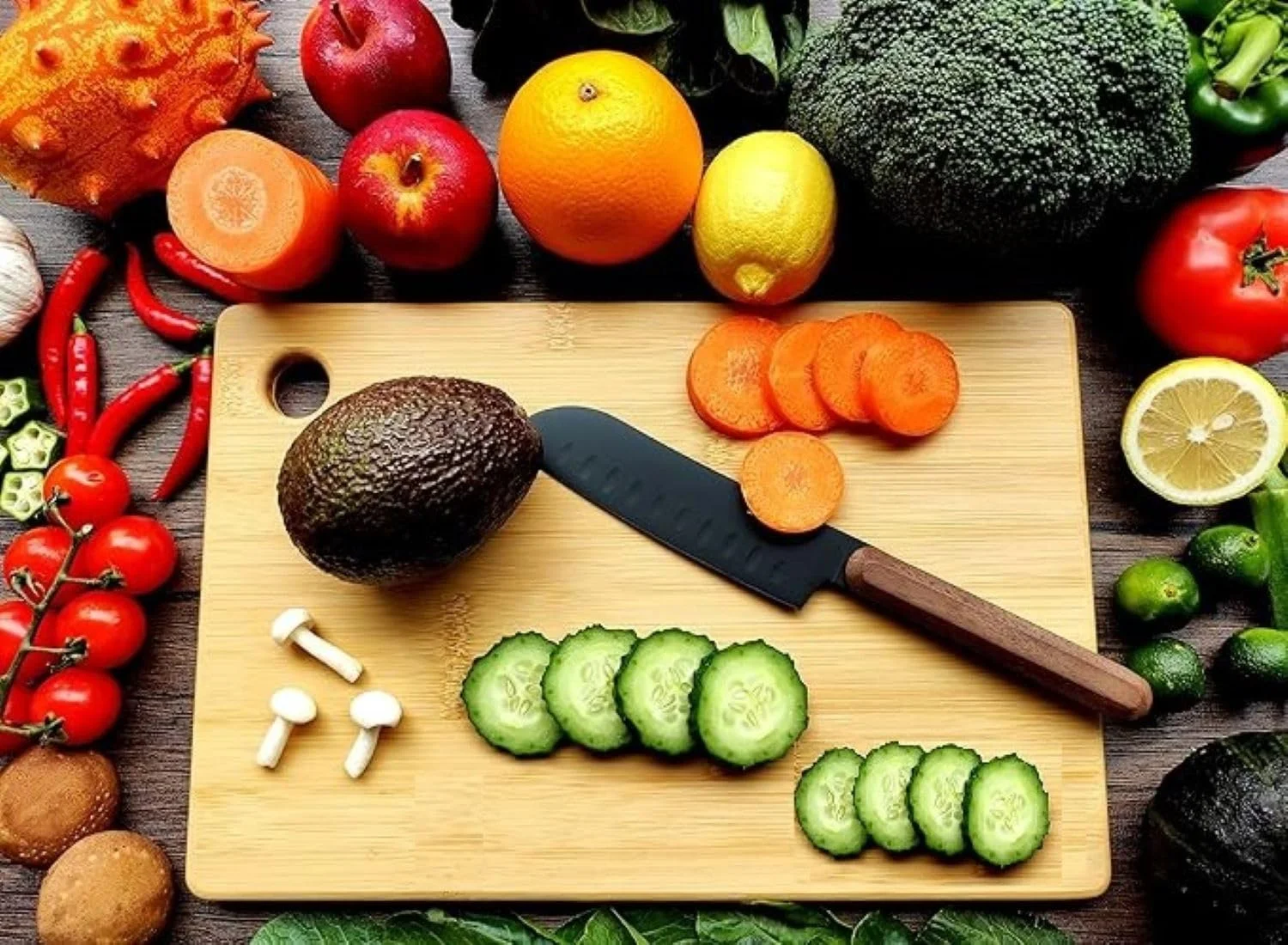 El Hayah for Supplies Wooden Cutting Board