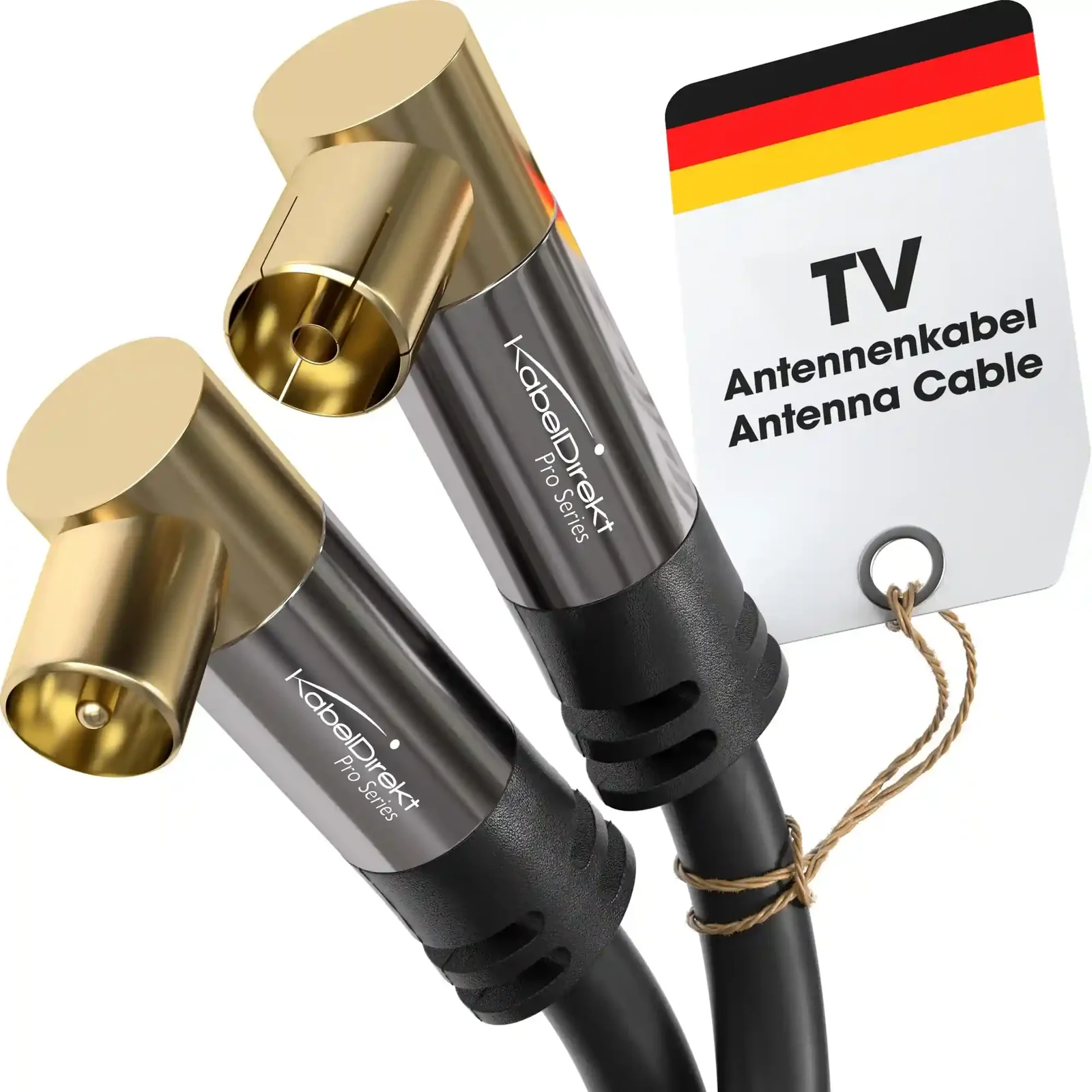 KabelDirekt TV & Antenna Coaxial Cable – 10 m
