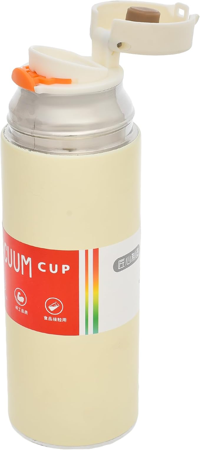 Xinehou 420ml Vacuum Insulated Stainless Steel Thermos Bottle with Cap for Travel