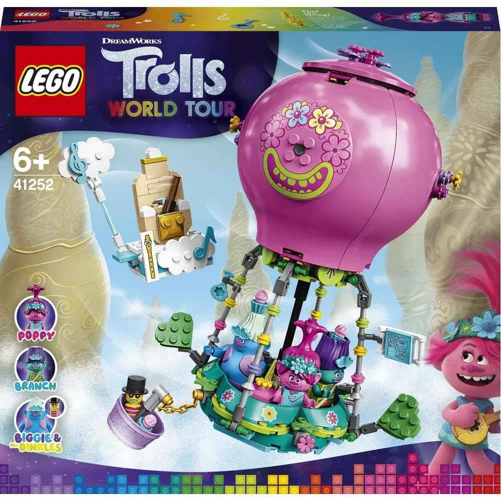 LEGO Trolls Poppy's Hot Air Balloon Building Set