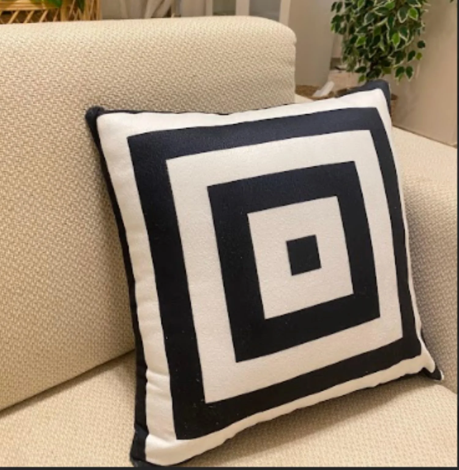 Kelmntar Macrame Cushion Cover