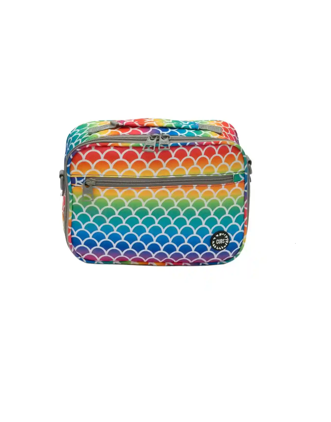 CUBS Classic Lunch Bag Mermaid Scales Insulated Multi Color