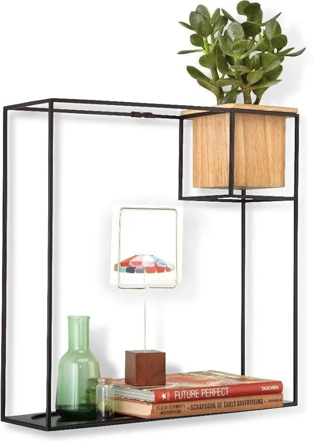 Umbra Modern Metal Wall Shelf for Decorative Display & Storage