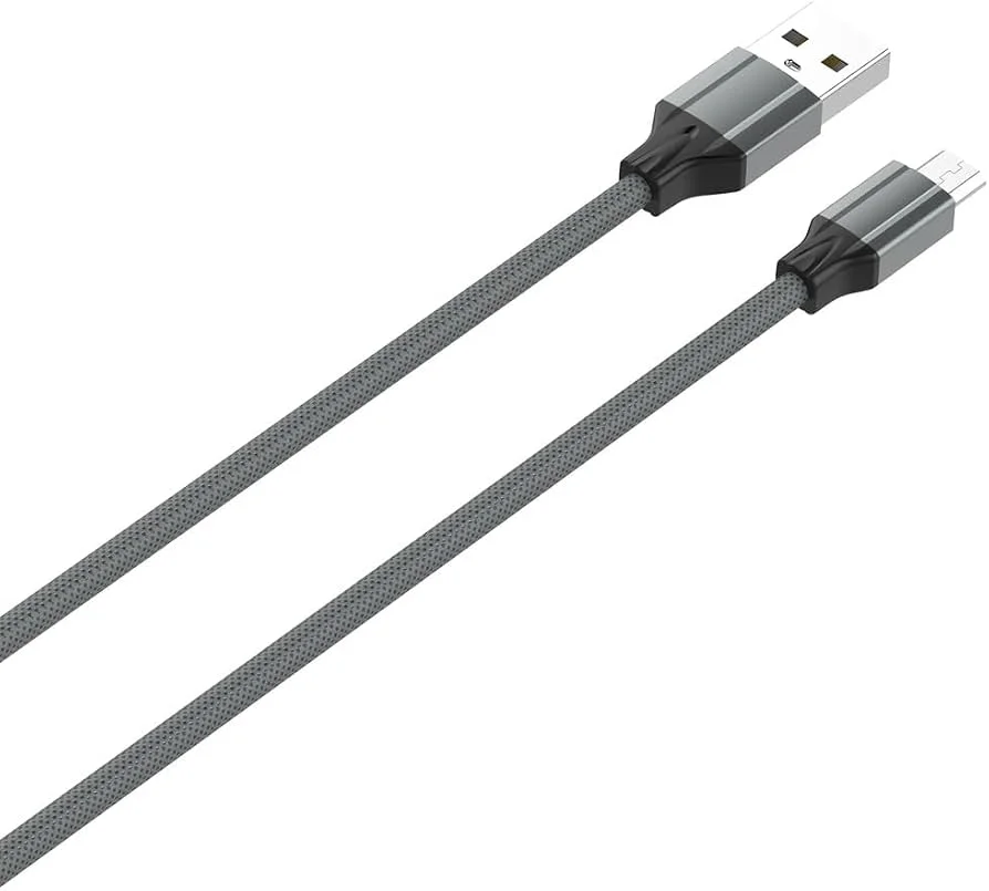 كابل شحن سريع Micro USB بطول 1 متر وبقدرة 2.4A من LDNIO – LS441