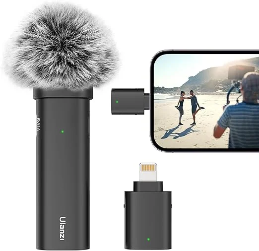Ulanzi Wireless Lavalier Microphone for iPhone