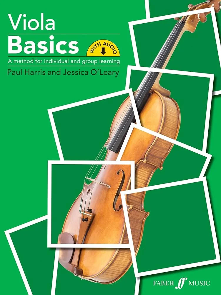 Beginner Viola Instruction Book – Basic Playing Techniques & Music Reading