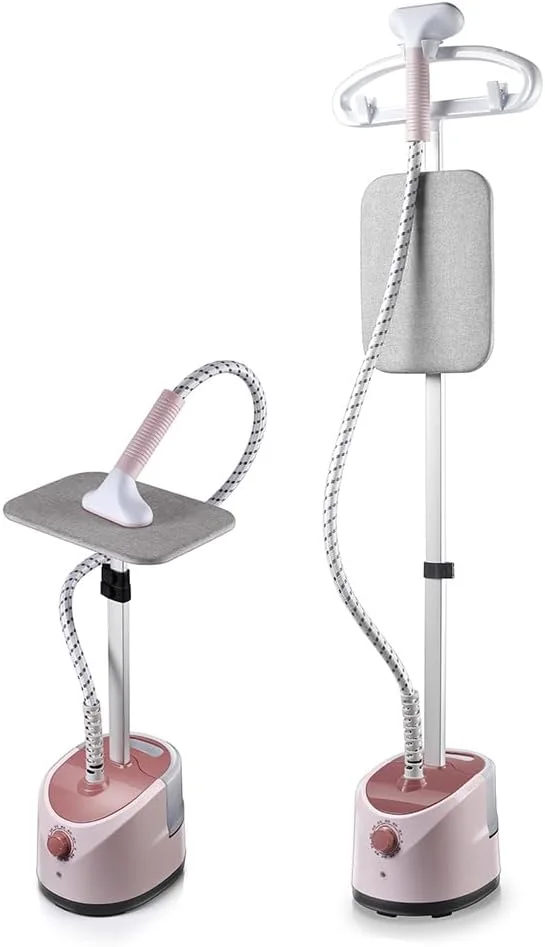 SKY-TOUCH 2000W Vertical Garment Steamer 1.6L Pink - Damage Box