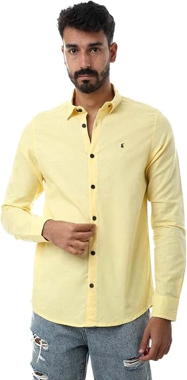 White Rabbit Men's Shirt -Stylish Casual Comfortable Everyday Wear