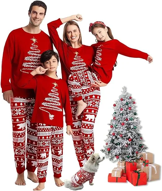 AUTOYSUR Christmas Sleepwear for Kids