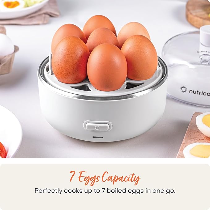 Nutricook 7-Egg Capacity Egg Cooker