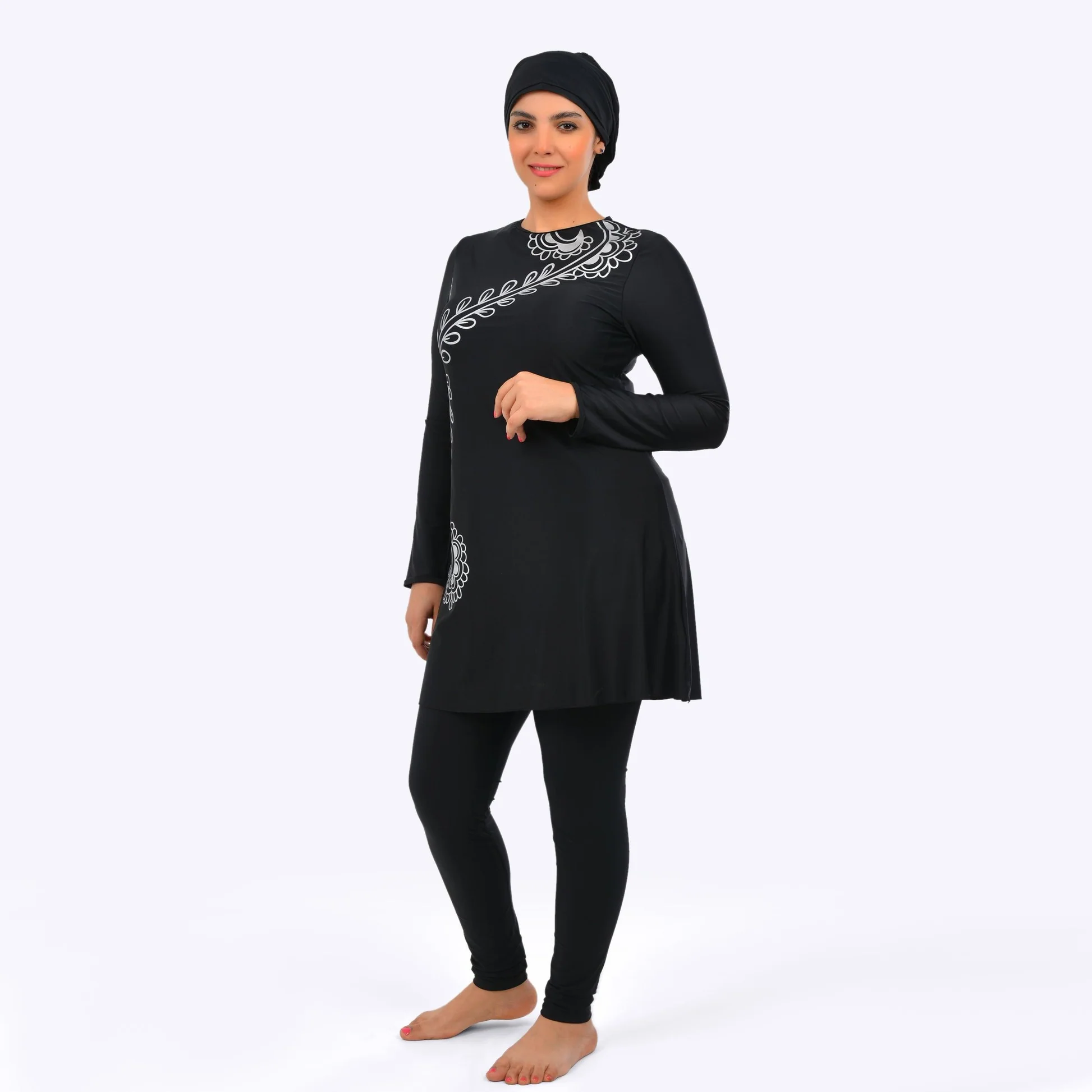 بوركيني نسائي رياضي للسباحة من Team Sport