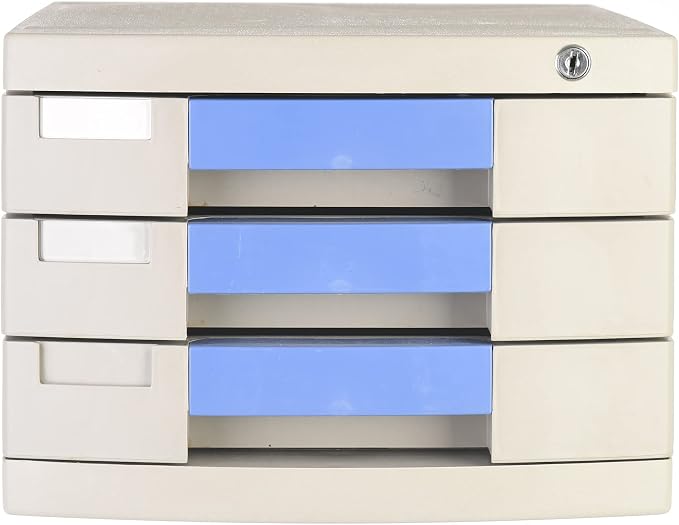 China 3-Drawer Filing Cabinet with Lock & Key – Office Storage Unit