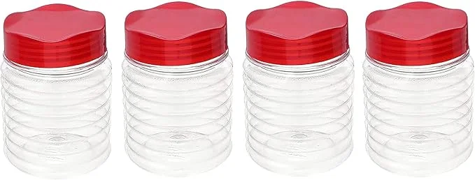 Winnerplast Plastic Spice Jar Set – 4 Pieces